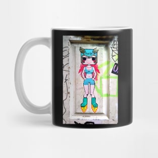 Pixel Space Girl Mug